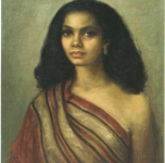 1958  Martinichese  olio su tela cm 61x50