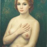 1961 Pomona  olio su tela cm 73x54,5