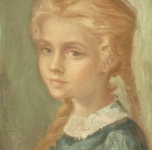 1965  Anna  olio su tela cm 35x27