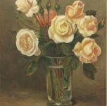 1979  Rose  olio  su tela cn 41x33