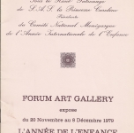 1979, Montecarlo, Forum Art Gallery